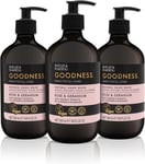 Baylis  Harding Goodness Rose  Geranium Natural Hand Wash 500 ml (Pack of 3) - V