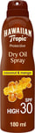 Hawaiian Tropic SPF 30 Dry Oil Spray, Protective, 180ml, Sunscreen for Tan