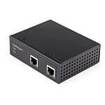 StarTech.com Répéteur PoE Gigabit Industriel 1 Port - 60W 802.3bt PoE /PoE+/ PoE++ - 100m - Amplificateur Réseau Power Over Ethernet - Boîtier IP-30 Durable / -40°C à +75°C (POEEXT1G60W)