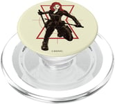 Marvel Black Widow Movie Target Logo Portrait PopSockets PopGrip for MagSafe