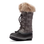 Sorel KIDS JOAN OF ARCTIC WATERPROOF Unisex Kids Snow Boots, Grey (Quarry) - Youth, 1 UK