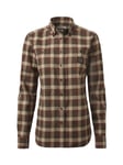 Chevalier Heron Flannelskjorta Dam,44W, Holly Green Checked