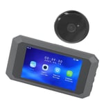 1080P 2MP 135 Degree Viewing Night Doorbell Camera With 3.97 Inch Screen HD LCD