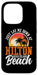 iPhone 14 Pro Beach Vacation Palm Trees Summer Hilton Head Island Case