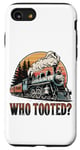 Coque pour iPhone SE (2020) / 7 / 8 Who Tooted for a Train Lover & Locomotive Lover