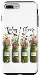 Coque pour iPhone 7 Plus/8 Plus Mason Jars Floral Choisissez Faith Hope Love Joy Flower