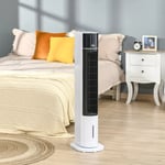 Bladeless Air Cooler, Evaporative Tower Fan Humidifier Unit with Oscillating