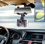 Car rear view mirror bracket for Samsung Galaxy A80 Smartphone Holder mount