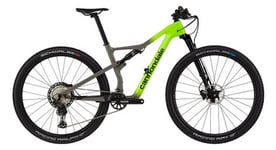 Vtt tout suspendu cannondale scalpel carbon 2 29   shimano xt 12v vert   gris