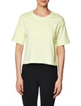 THE NORTH FACE Women's Simple Dome T-Shirts, Lime Cream, S