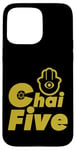 iPhone 15 Pro Max Hamsa Hand Chai Five Jewish Star Of David Hebrew Good Luck Case