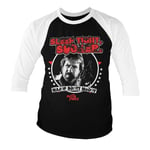 Chuck Norris - Sleep Tight, Sucker Baseball 3/4 Sleeve Tee