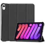 SiGN iPad Mini 6 2021 / Mini A17 Pro 2024 Tri-fold Fodral - Svart Svart