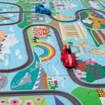 Melissa &amp; Doug - Pussel med 48 bitar - Jorden runt, inkl. 2 bilar