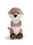 NICI Loutre Oda 15cm Gris Douce et Durable, Mignonne Peluche à câliner, pour Jouer, pour Enfants et Adultes, Une Excellente idée de Cadeau, 49147