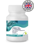 L-Theanine Green Tea Caffeine Capsules Brain Boost - Bottle x 180