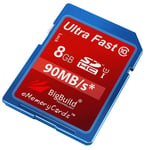 8GB Memory card for AGFA DC5500 Camera, 90MB/s Class 10 SDHC