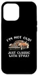 Coque pour iPhone 12 Pro Max Graphisme cadeau de voiture vintage I'm Not Old I'm Classic with Style