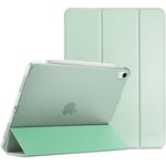 ProCase Coque pour iPad Air 11 Pouces (M2) 2024, Air 5ème 2022, iPad Air 4ème 2020 10.9 Pouces, Étui de Protection Anti-Chute, Rabat Magnétique Stable -Vert