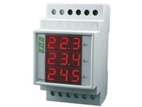 F&F Digital Three-Phase Voltage Indicator True Rms 100-300V Dmv3rms