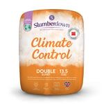 Slumberdown Climate Control 13.5 Tog Winter Warm Hollowfibre Duvet, Double