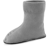 Ladeheid Chaussettes Chauffantes Pour Bottes en Caoutchouc Pour Enfants LA-CA-01 LA-CA-03 LA-CA-04 (Gris, 30/31 EU)