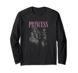 Disney Princess Dark Princess Ariel Jasmine Belle Cinderella Long Sleeve T-Shirt