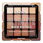 NYX Ultimate Shadow Palette 16-Pan 05W Warm Neutrals - 12,8 g