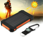 Power Bank med Solar Cell Portable Charger