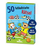 moses 50 énigmes puissantes, Puzzle Amusant Autour, Amusement pour Les Petits Amis partir de 6 Ans, Images de Recherche, labyrinthes et Jeux de Mots sur Le thème du Football, 9846, Multicolore