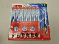 Colgate Total Advanced Whitening MEDIUM Toothbrush, 8 Pack