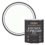 Rust-Oleum Peinture Blanche pour Meubles de Cuisine, Finition Mate - Pierre de Lune 750ml