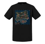 T-Shirt Enfant Pubg Map Playerunknown's Battlegrounds Gamer