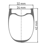 Dt Swiss Hgc 1400 Spline 42 650b Disc Tubeless Gravelcykel Framhjul