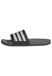 adidas Mixte Adilette Comfort Slides TOBOGGANS, Carbon/Orbit Grey/Grey Four, 51 EU