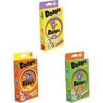 Zygomatic | Lot : 1 Dobble Classique + 1 Dobble Kids + 1 Dobble Animaux | Jeu de société | À partir de 4 ans | 2 à 8 joueurs | 10 minutes