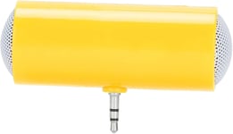 Mini Haut-Parleur Stéréo 3,5 Mm, Qualité Sonore Hd Pour Films Et Musique, Haut-Parleur Portable Sans Fil Pour Téléphones Intelligents, Tablettes, Ordinateurs Portables, Mp3 Et Mp4(Jaune) [Q1062]