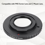 M42 / C Mount Movie Lens to Mirrorless Cameras Adapter Dual Purpose(M42/C M4/3)