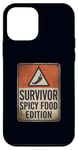 Coque pour iPhone 12 mini Survivor Spicy Food Edition Funny Hot Pepper Lover