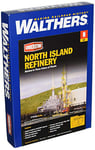 Walthers, Inc. 933-3219 Walthers Cornerstone HO Raffinerie de pétrole de l'île du Nord 1:160 N, 8-1/16 x 5" 20,5 x 12,7 cm