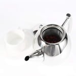 Stainless Steel Teapot Coffee Pot - Durable Stainless Steel Teapot Coffee Pot Kettle with Filter Large Capacity(1000ml)