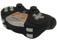 Mediacom USB Wireless Gamepad Manette de Jeu PC Noir - Accessoires de Jeux vidéo (Manette de Jeu, PC, sans Fil, USB 2.0, Noir, Windows 98/2000/ME/XP/VISTA)