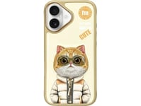 Nimmy Iphone 16 6.1" Case Khaki Cool&Cute 2.0 Cat