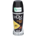 MUM Déodorant pour homme Power dry roll on 50 ml Rouleau