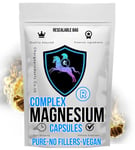 Magnesium Complex 200 Capsules Glycinate Magnesium Bisglycinate Oxide SEE VIDEO