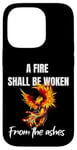 Coque pour iPhone 14 Pro Phoenix Rising Citation Rise from the Ashes Rebirth Symbol