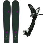 DYNASTAR Pack ski de randonnée Dynastar E-cross 82 25 + Fixations Femme Rose / Violet Noir taille 175 2025