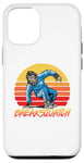 Coque pour iPhone 12/12 Pro Breaksquatch Break Dancing Sasquatch B-Boy Bigfoot 80s Funny