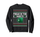 Excel Freak in the Sheets Spreadsheet Ugly Sweater Christmas Sweatshirt