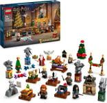 LEGO Harry Potter 2024 Advent Calendar, Hogwarts Fantasy Toy for Kids, Adventure